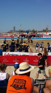 Tournoi Beach Rugby à Plaquer - Barcelone